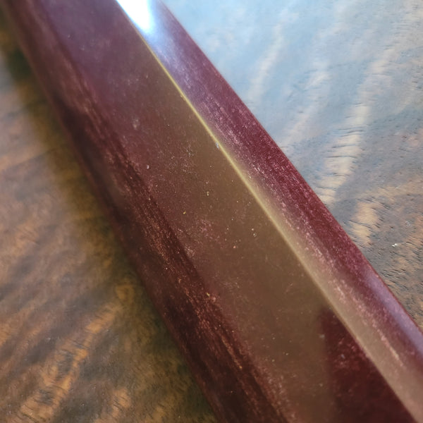 'Ruby' Shinbudo Bokken (Katana Sori)