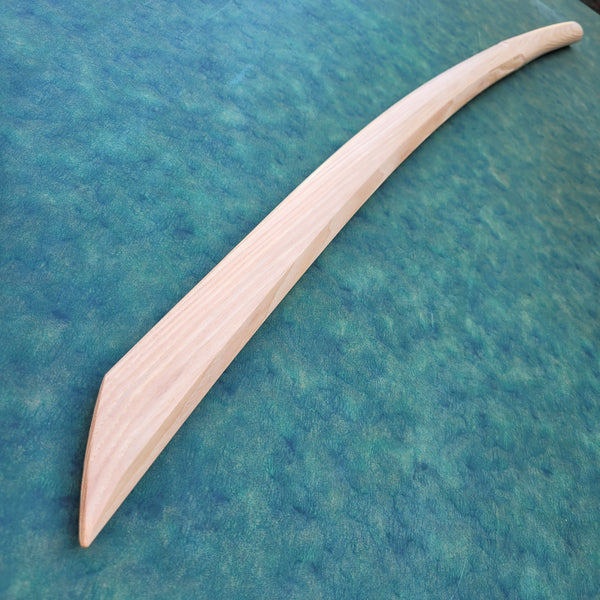 Hickory Shinbudo Bokken (Katana Sori)